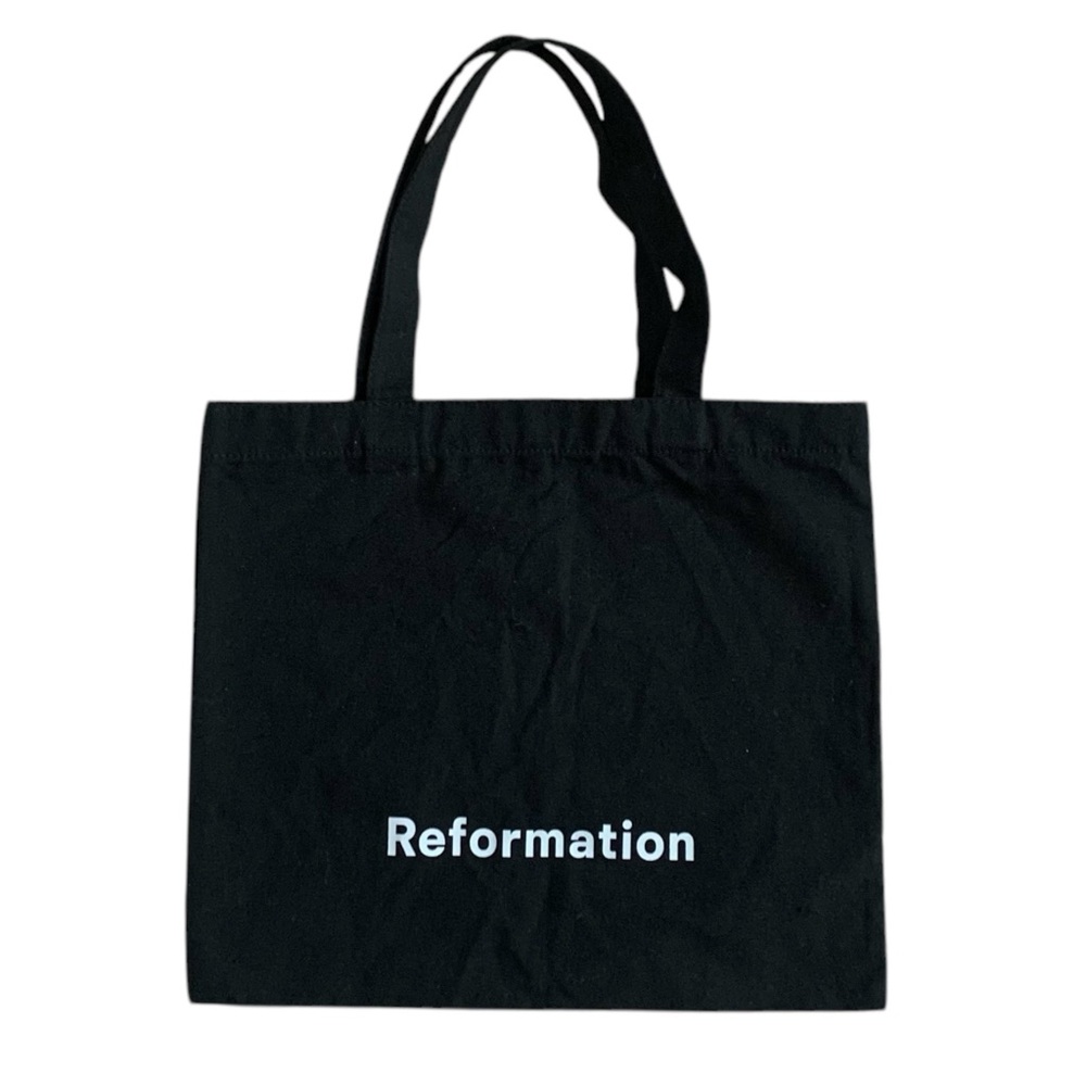 Reformation Black Tote
